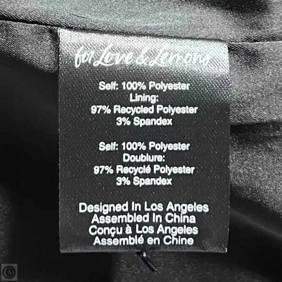 For Love & Lemons Jude Mini Dress Black / Pink Floral Sequin Dress Sz Xs - Picture 11 of 14